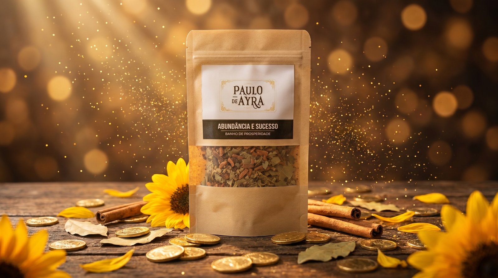 Banho de Prosperidade - Abundância e sucesso